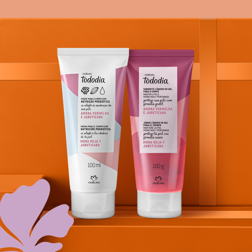 Presente Natura Tododia Amora Vermelha e Jabuticaba (2 produtos)