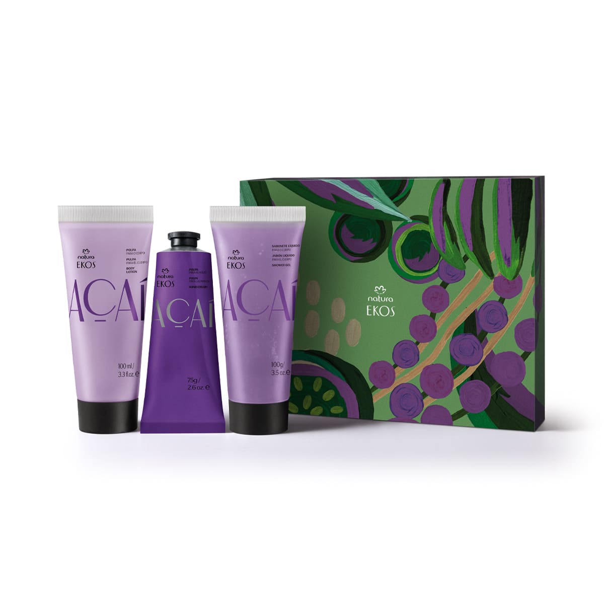 Presente Natura Ritual Ekos Açaí Corpo (3 produtos)