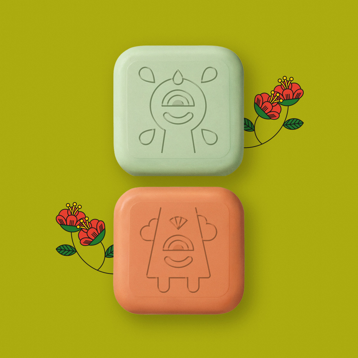 Sabonetes em Barra Naturé (2 unidades)