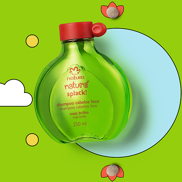 Shampoo Splack! Cabelos Lisos Natura Naturé