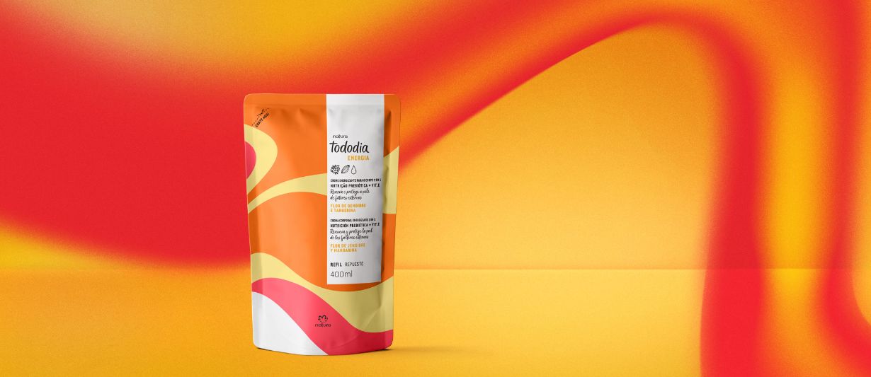 Refil Creme Energizante Corporal 2 em 1 Tododia Energia