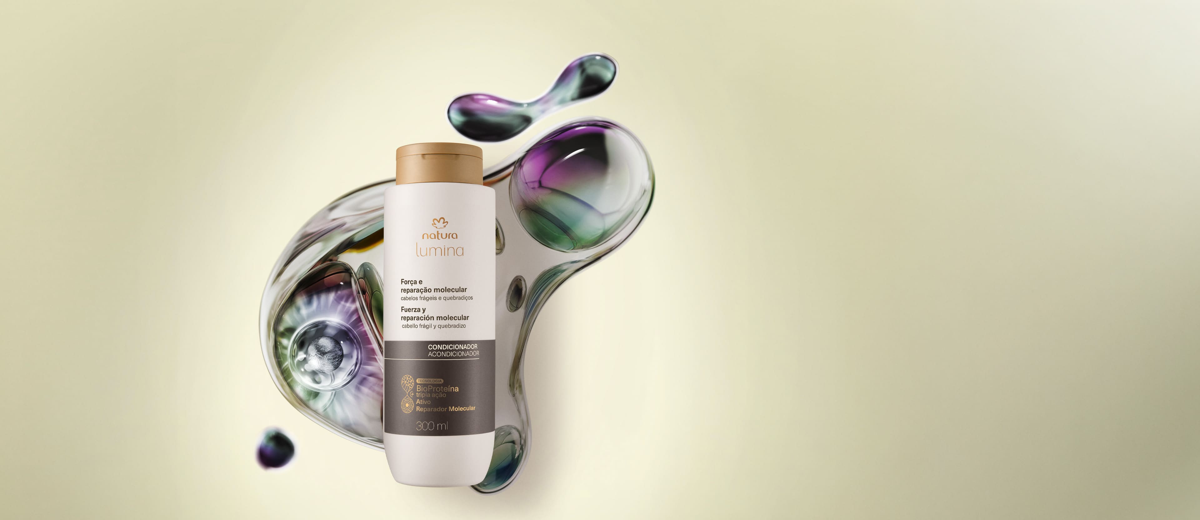 Condicionador Força e Reparação Molecular Lumina