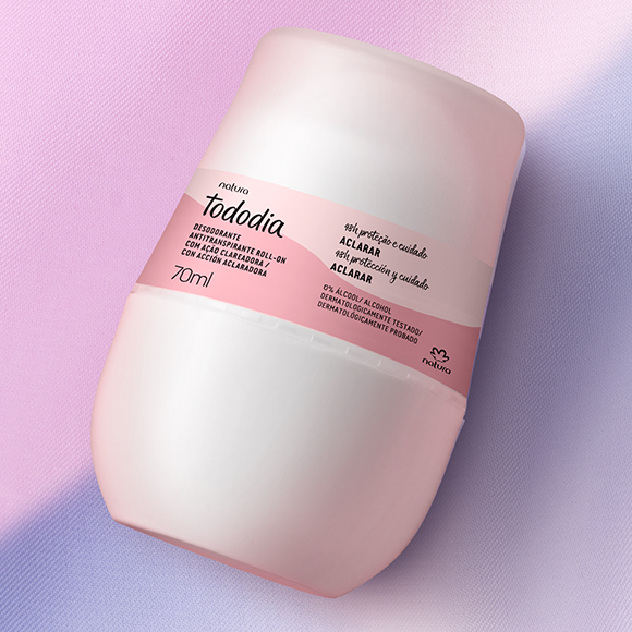 Desodorante Antitranspirante Roll-on Tododia Aclarar