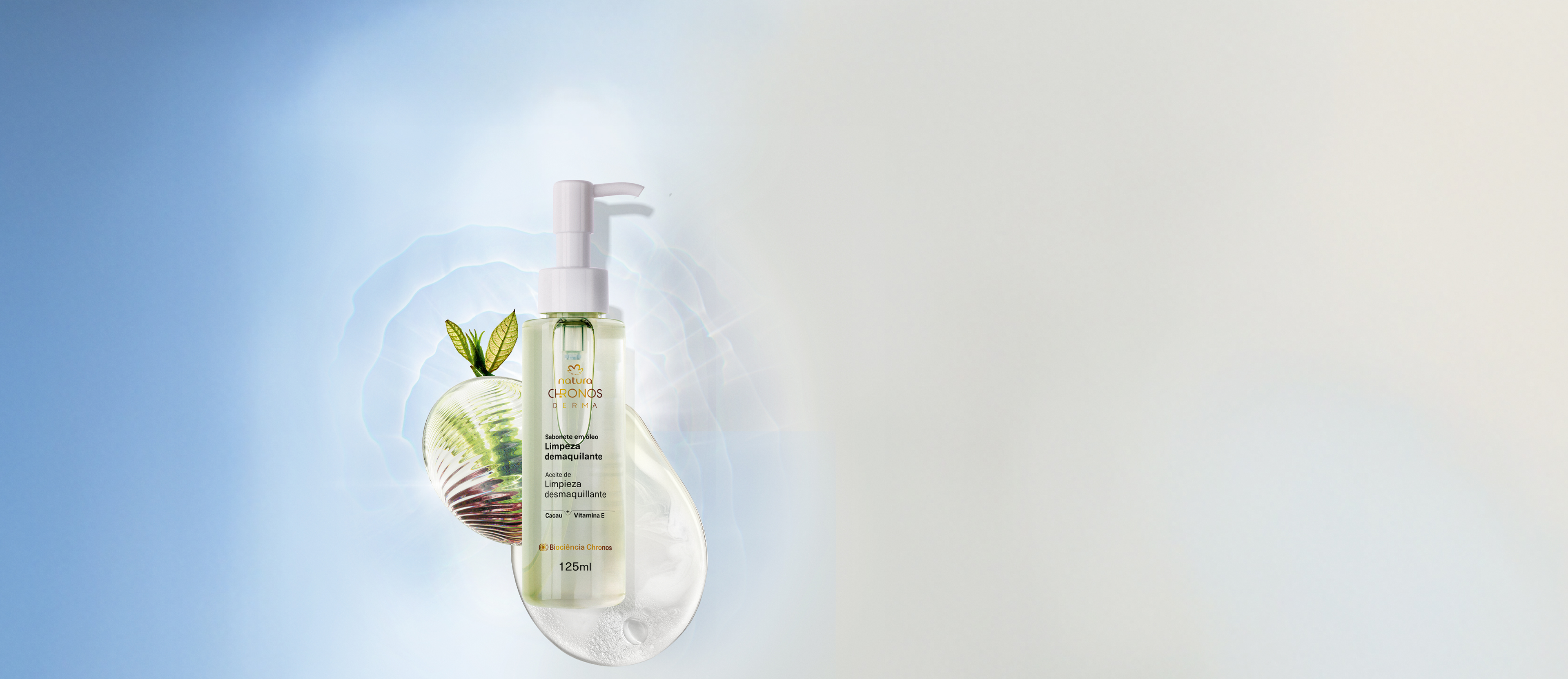Sabonete em Óleo Limpeza Demaquilante Chronos Derma