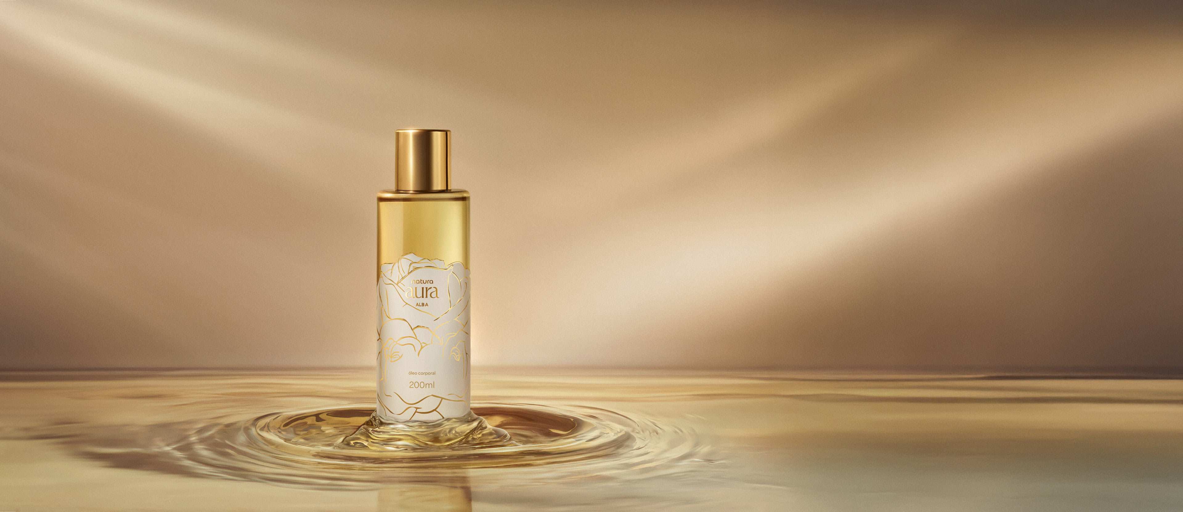 Óleo Corporal Natura Aura Alba