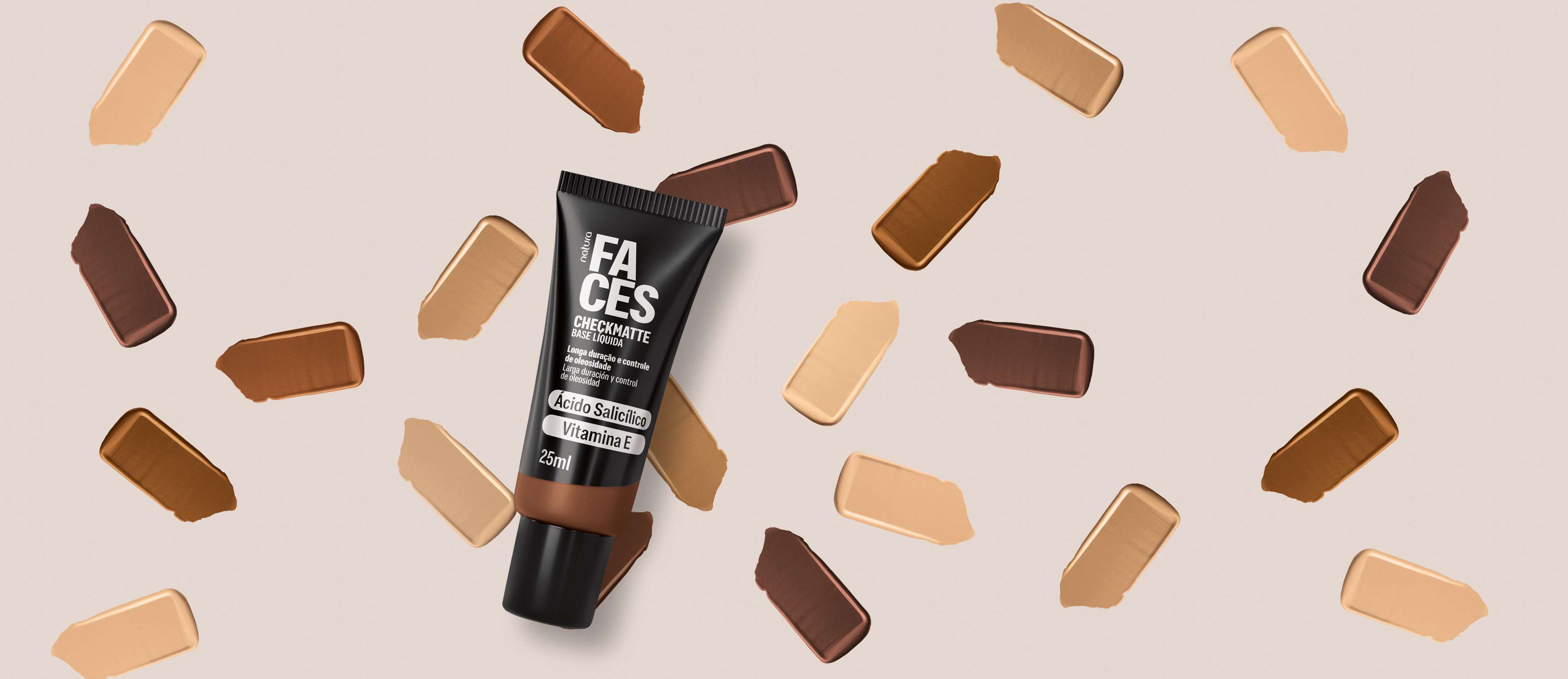 Base Líquida Faces Checkmatte