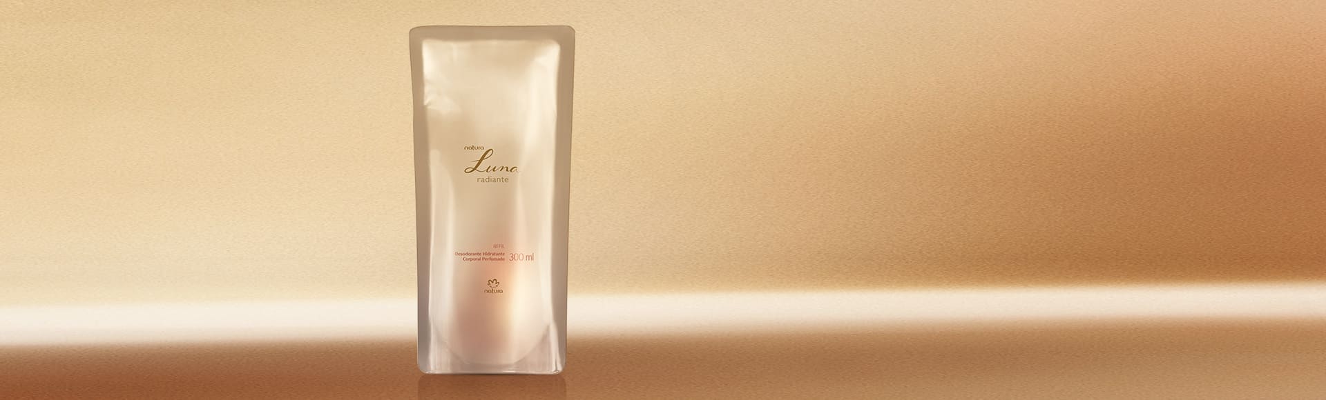 Refil Desodorante Hidratante Corporal Perfumado Luna Radiante