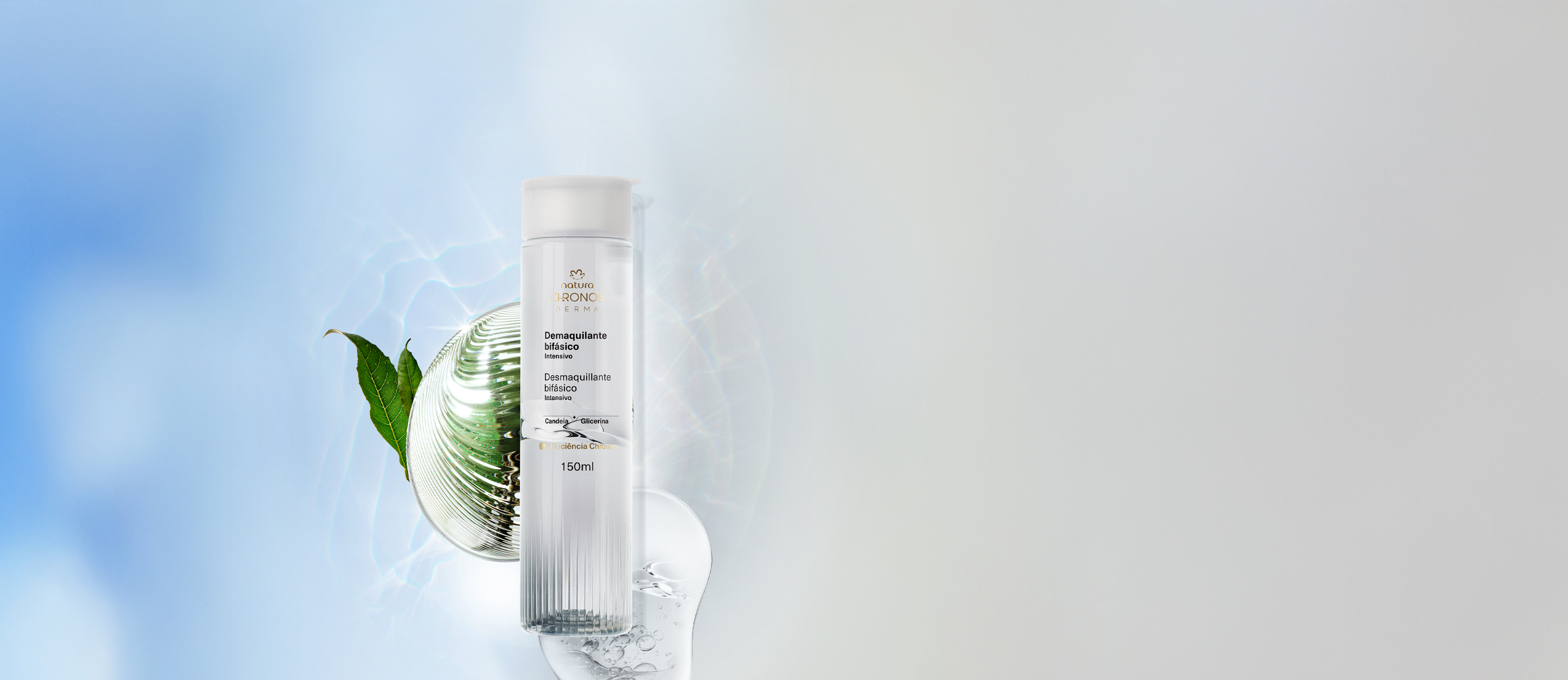 Fluido Bifásico Demaquilante Intensivo Chronos Derma