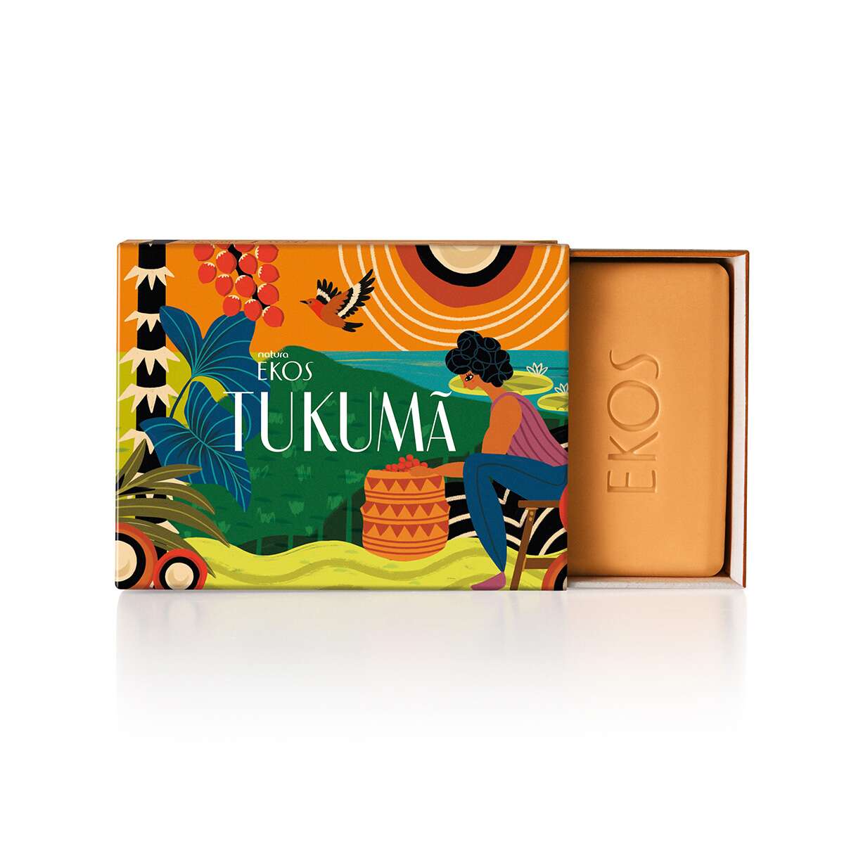 Sabonete em Barra Puro Vegetal Ekos Tukumã Edição Winny Tapajós 2 un de 100 g