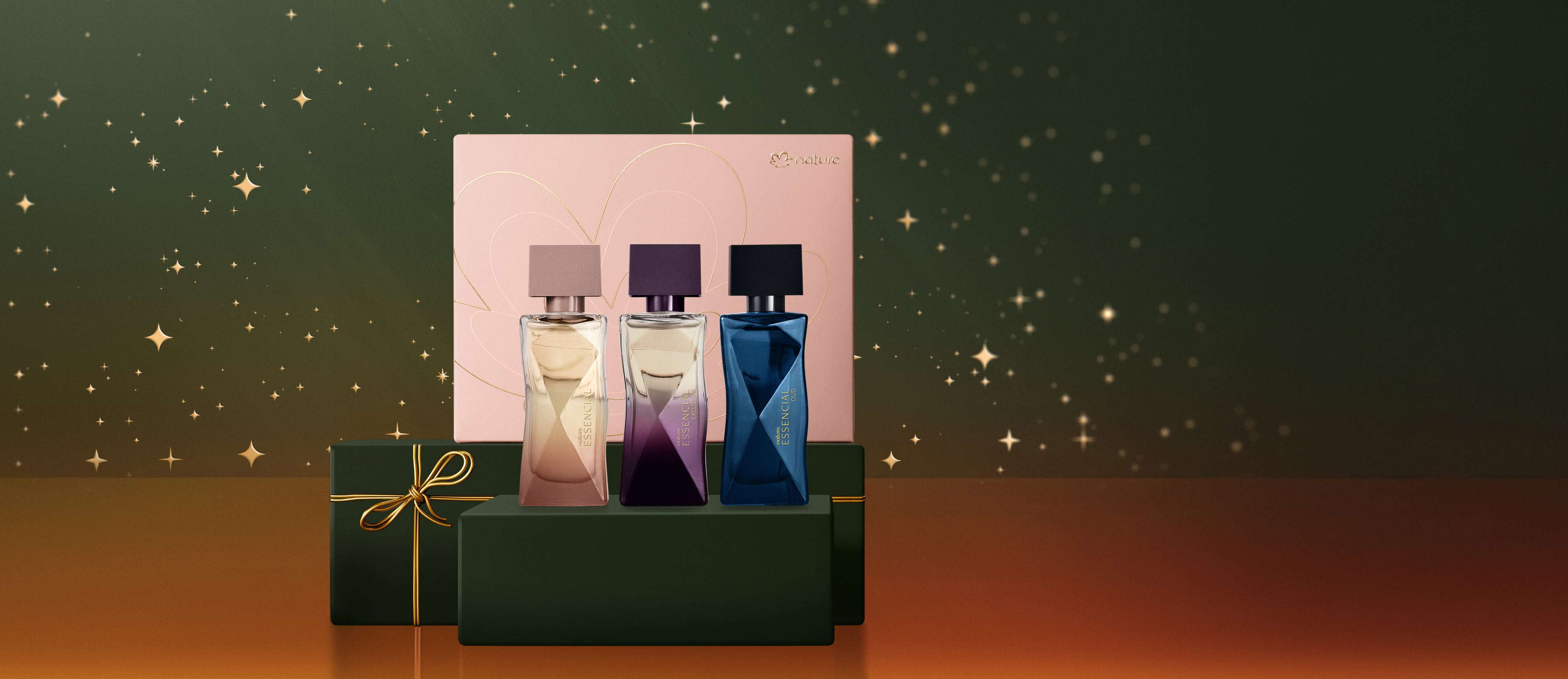 Presente Natura Essencial Feminino Miniaturas (3 unidades)