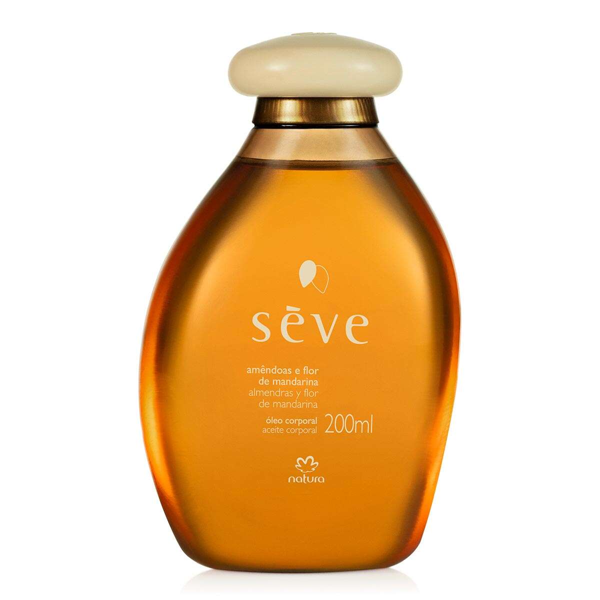 Óleo Desodorante Corporal Sève Amêndoas e Flor De Mandarina 200 ml