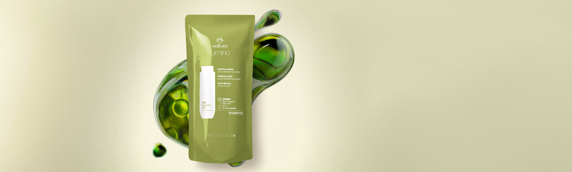 Refil Shampoo Equilibrante Antioleosidade