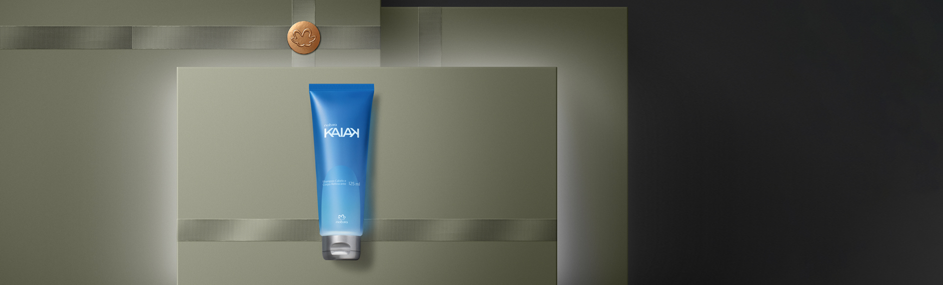 Shampoo Cabelo e Corpo Kaiak Masculino