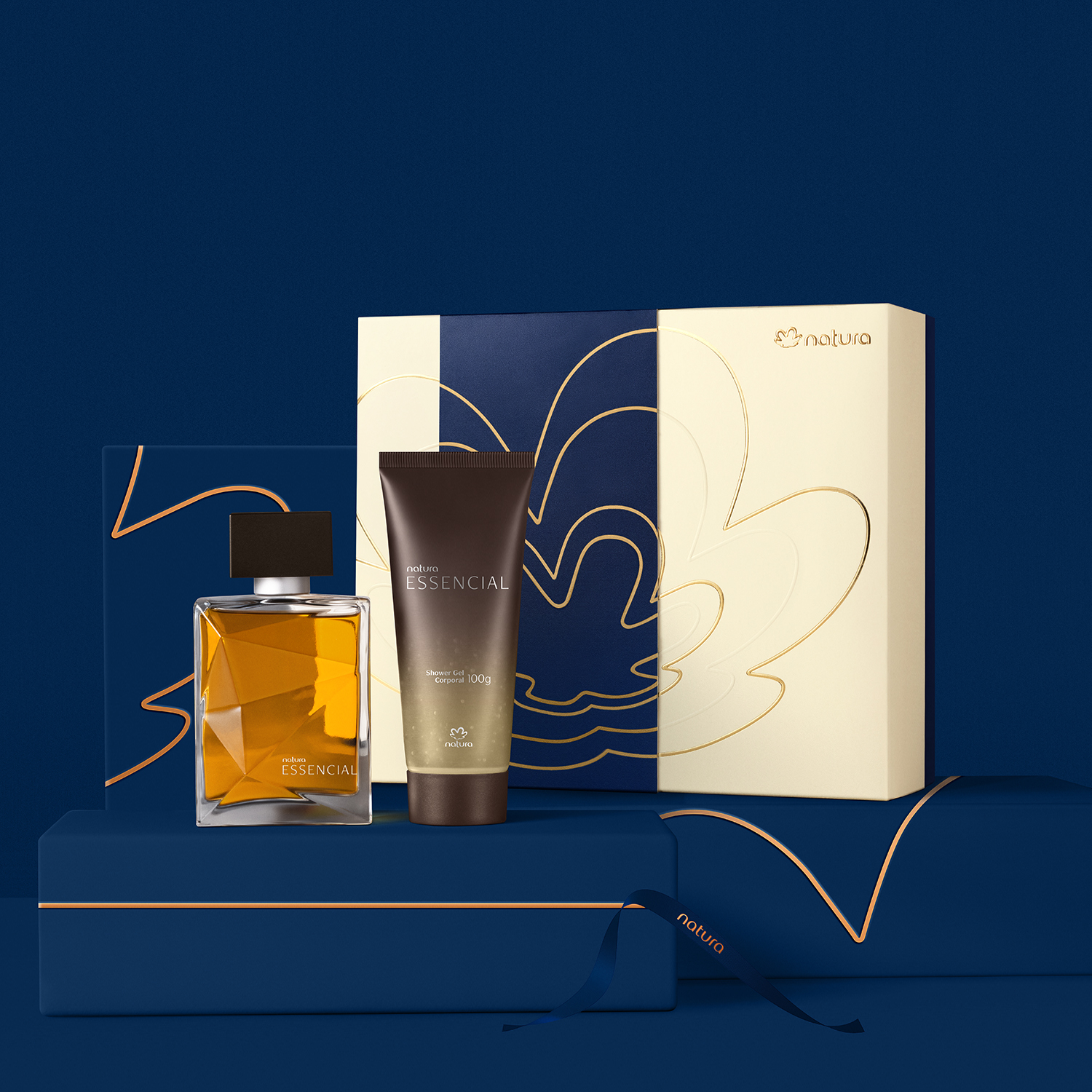 Presente Natura Essencial com Caixa (2 produtos)