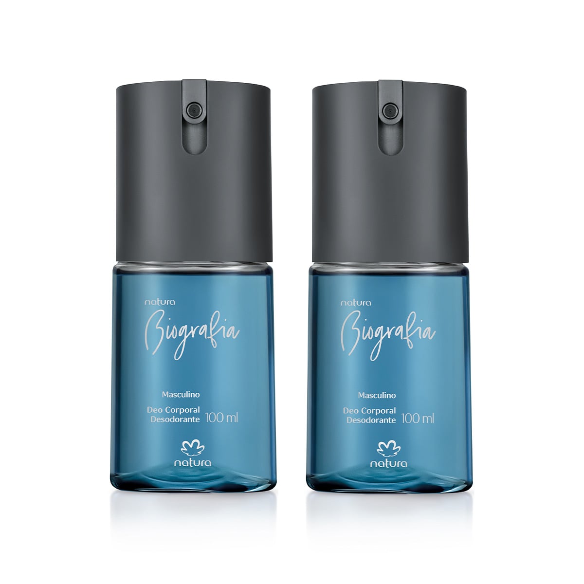 Kit Desodorante Corporal Masculino Biografia (2 produtos)