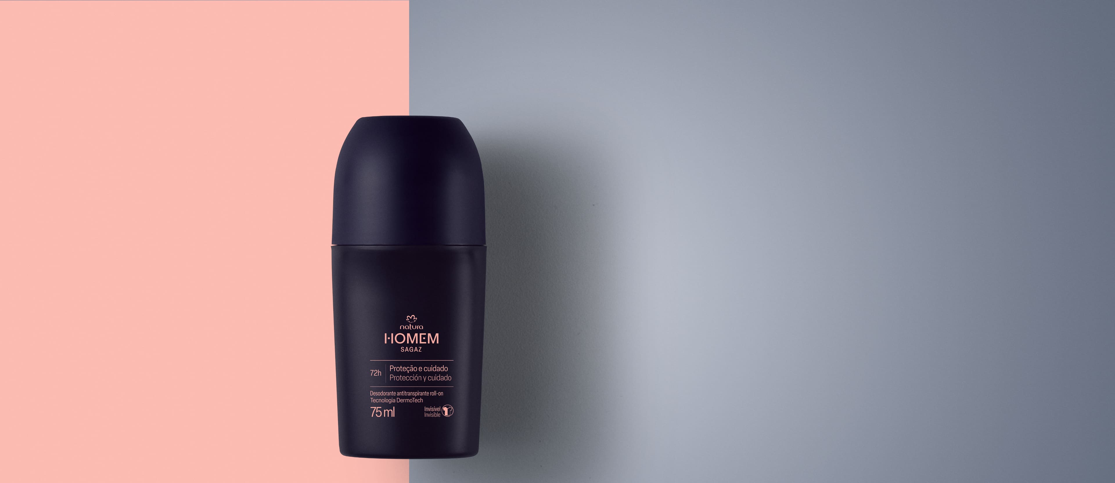 Desodorante Antitranspirante Roll-On Natura Homem Sagaz