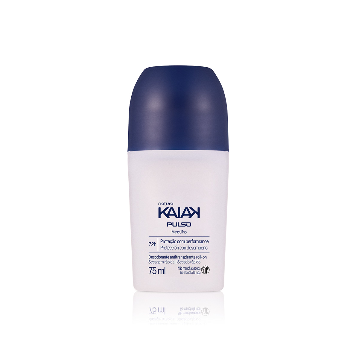Desodorante Antitranspirante Roll-on Kaiak Pulso Masculino 75 ml