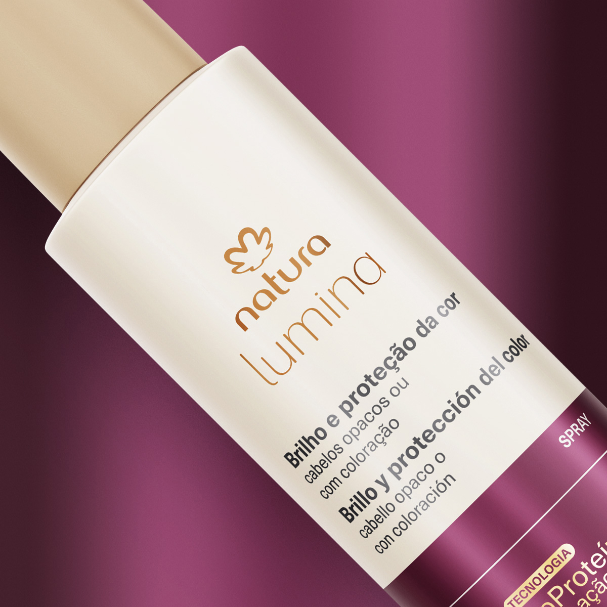 Spray Anti Desbotamento para Brilho para Proteção da Cor