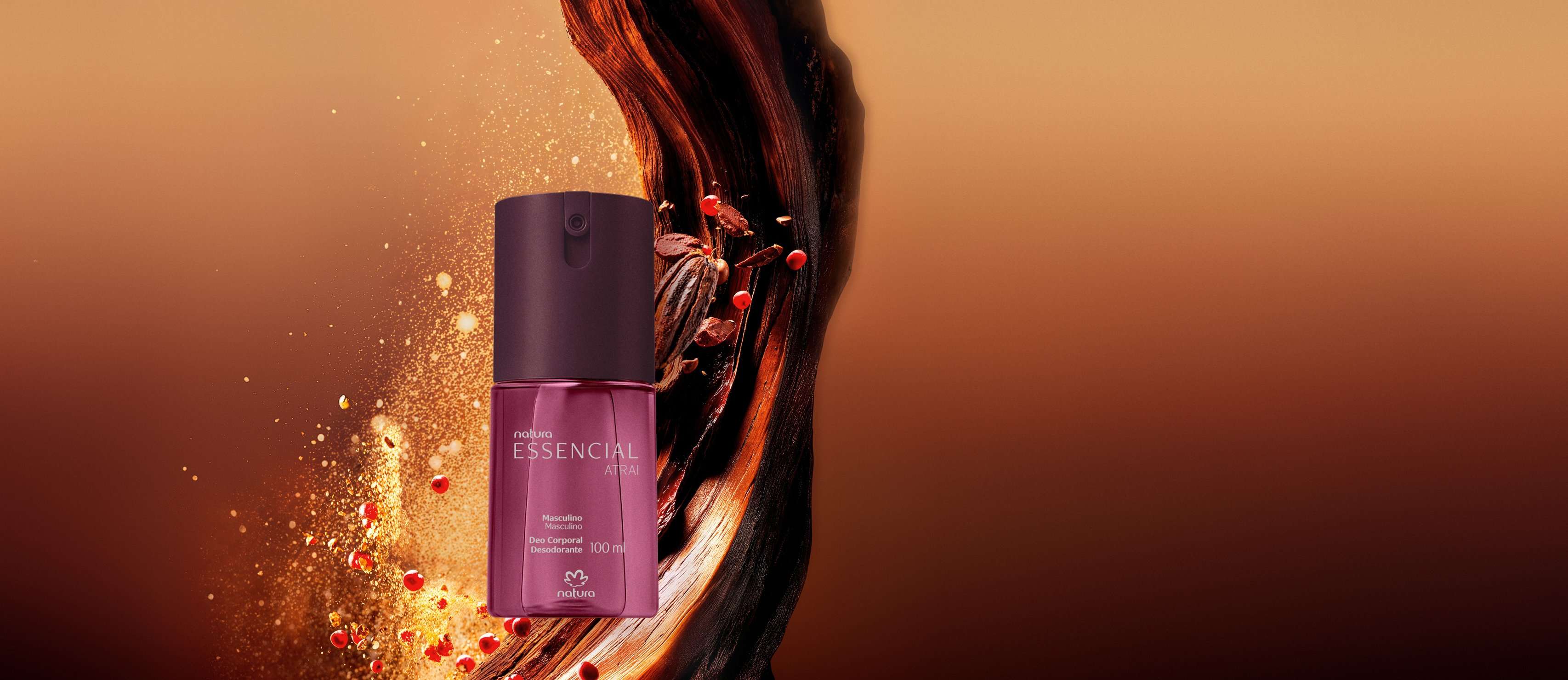 Desodorante Corporal Essencial Atrai Masculino