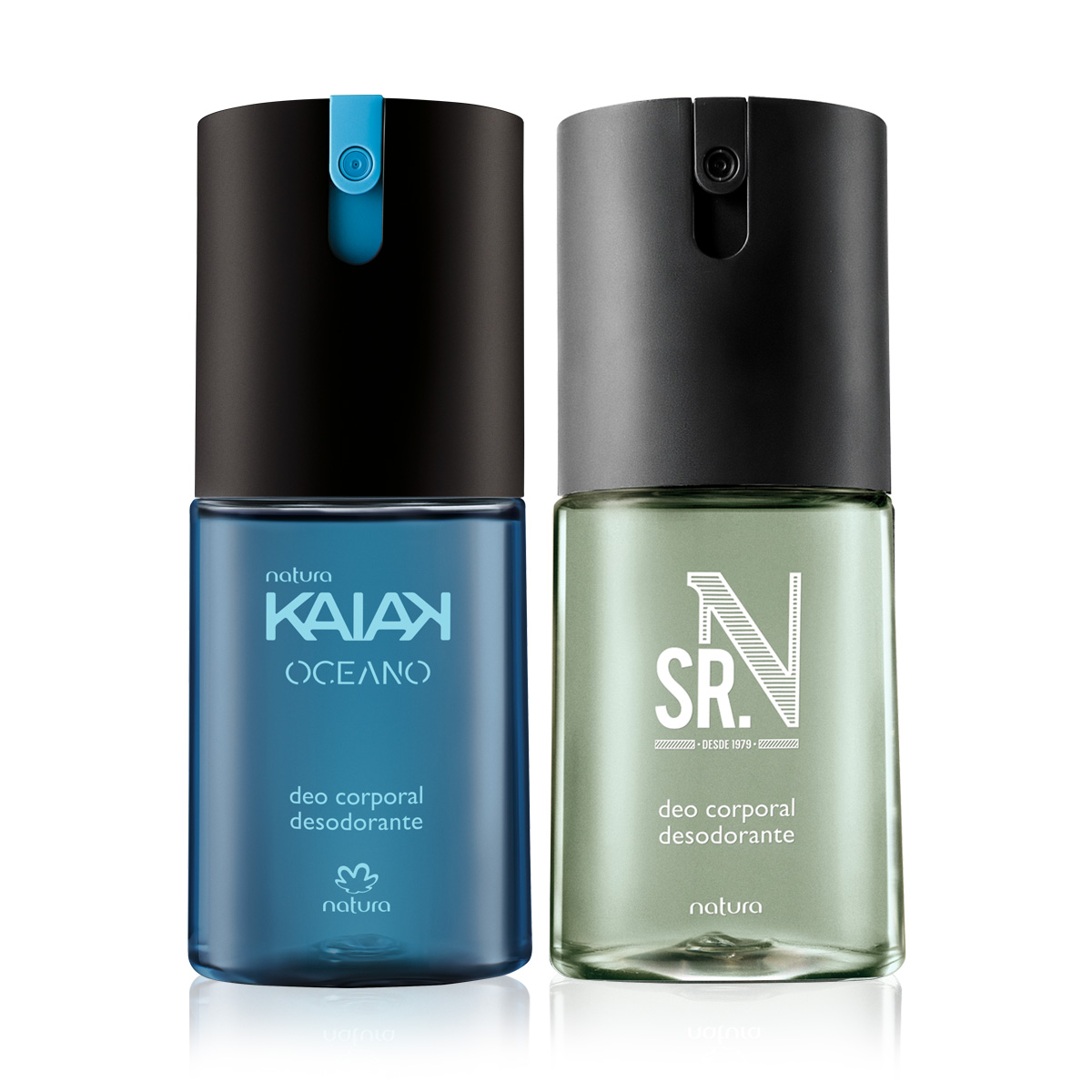 Kit Desodorante Corporal Kaiak Oceano e Sr. N