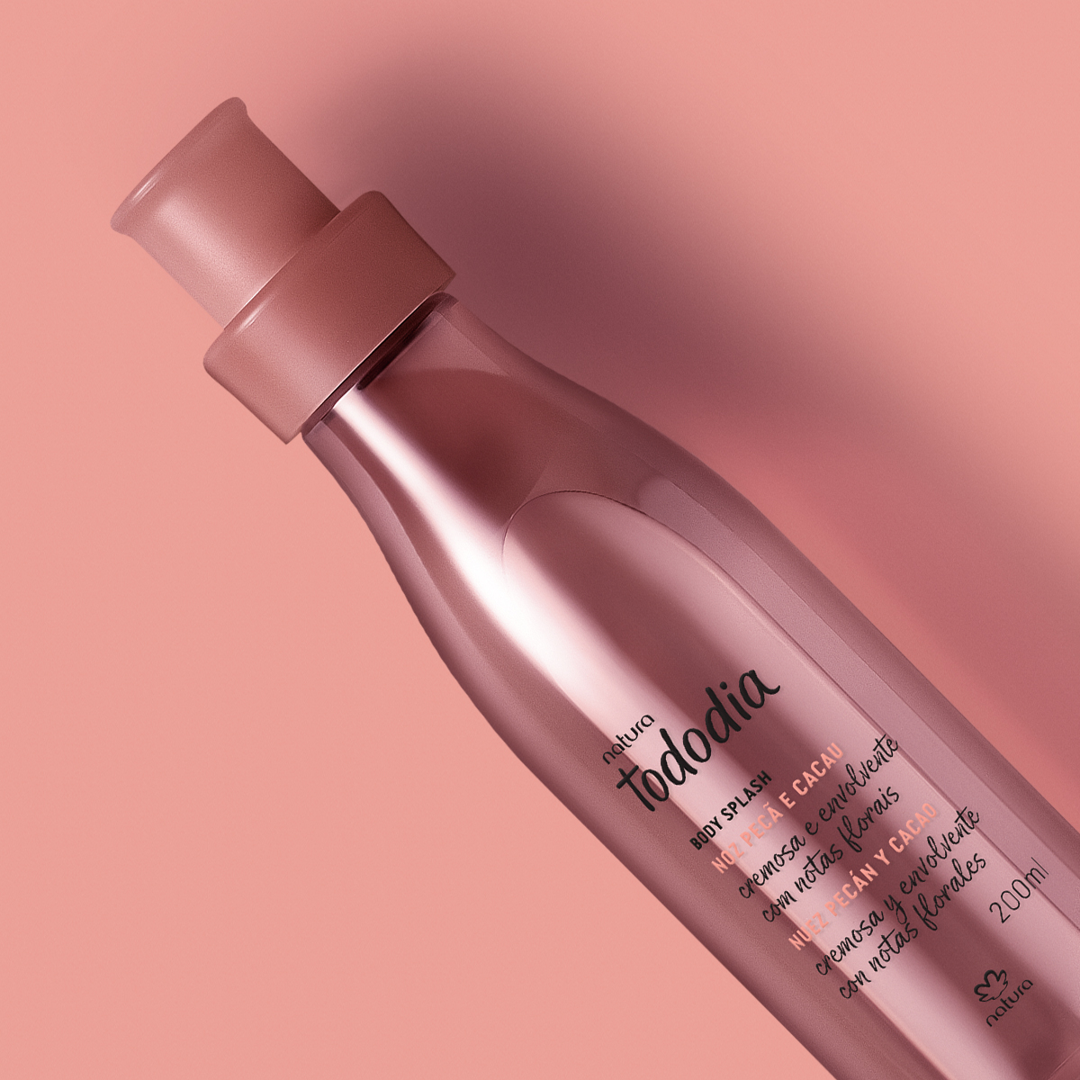Body Splash Tododia Noz Pecã e Cacau 200 ml