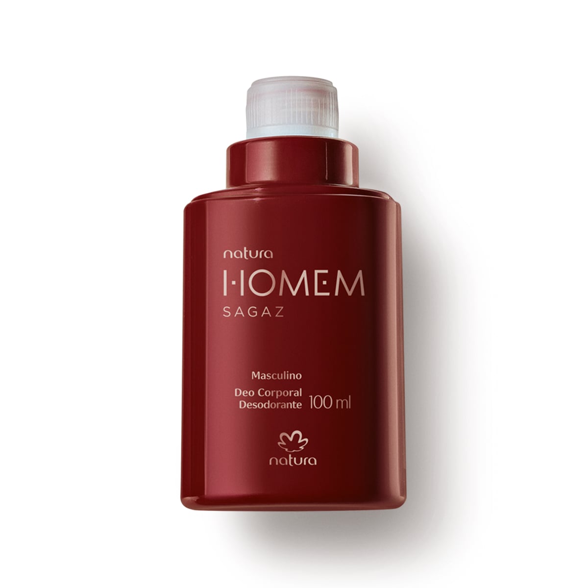 Refil Desodorante Corporal Masculino Natura Homem Sagaz 100ml
