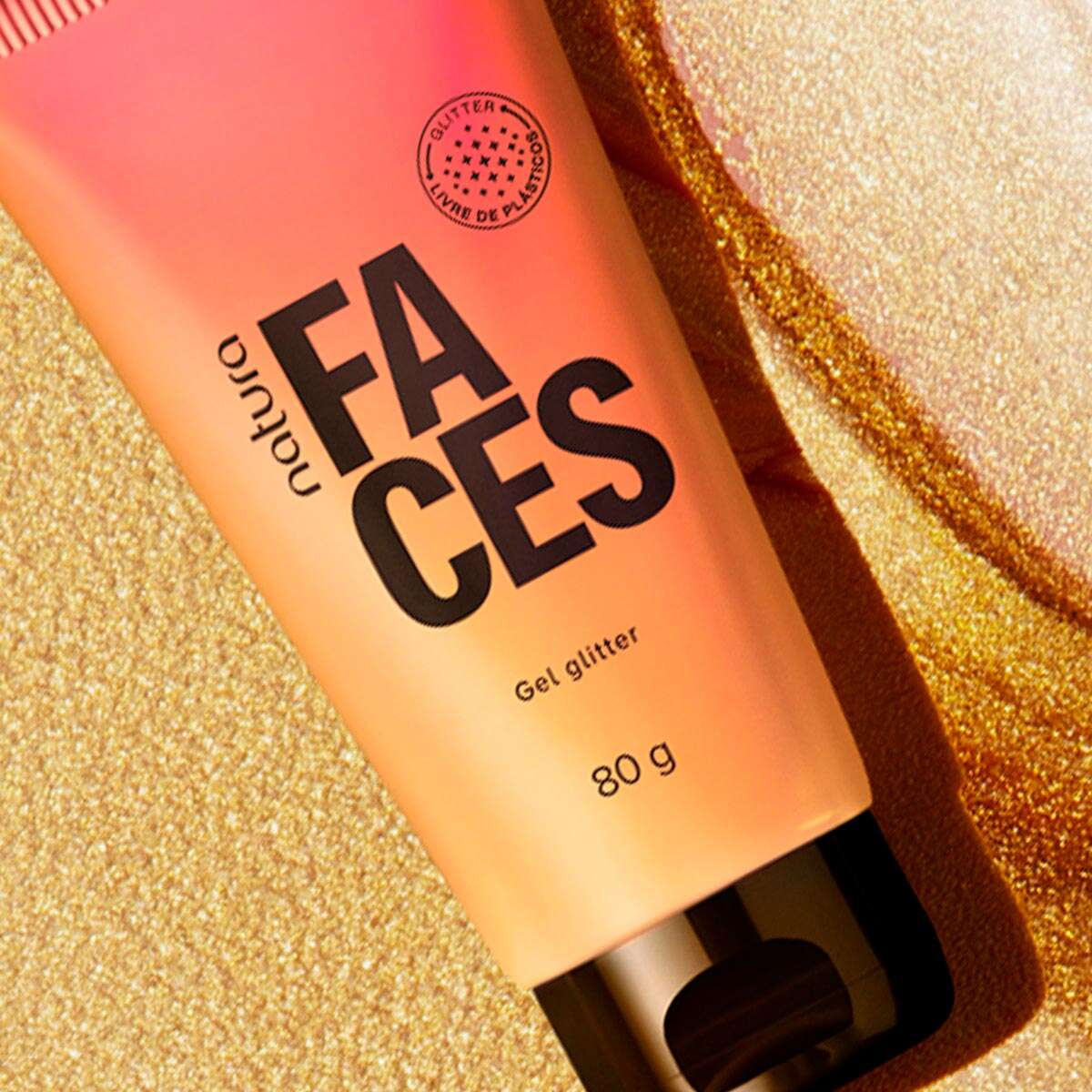 Gel Glitter Faces 80 G