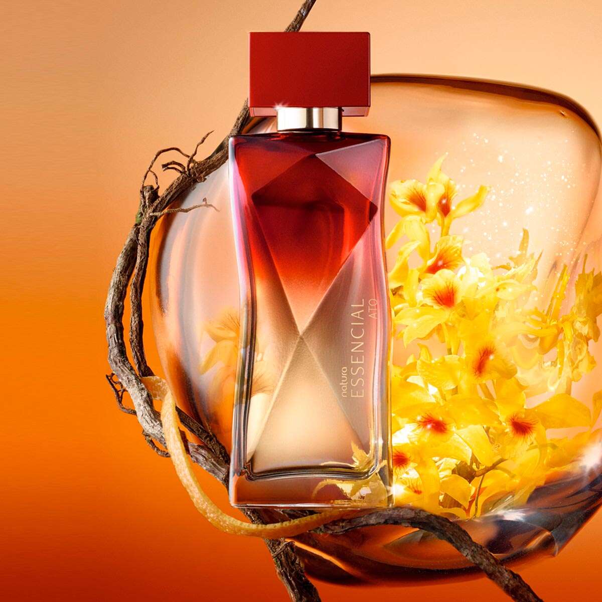 Compre Barato Desodorante Perfume Essencial Ato Feminino 100 Ml