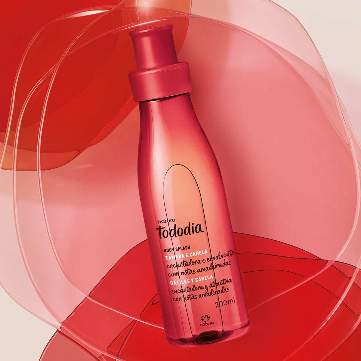 Experimente Body Splash Desodorante Colonia Tododia Tamara E Canela Feminino 200 Ml