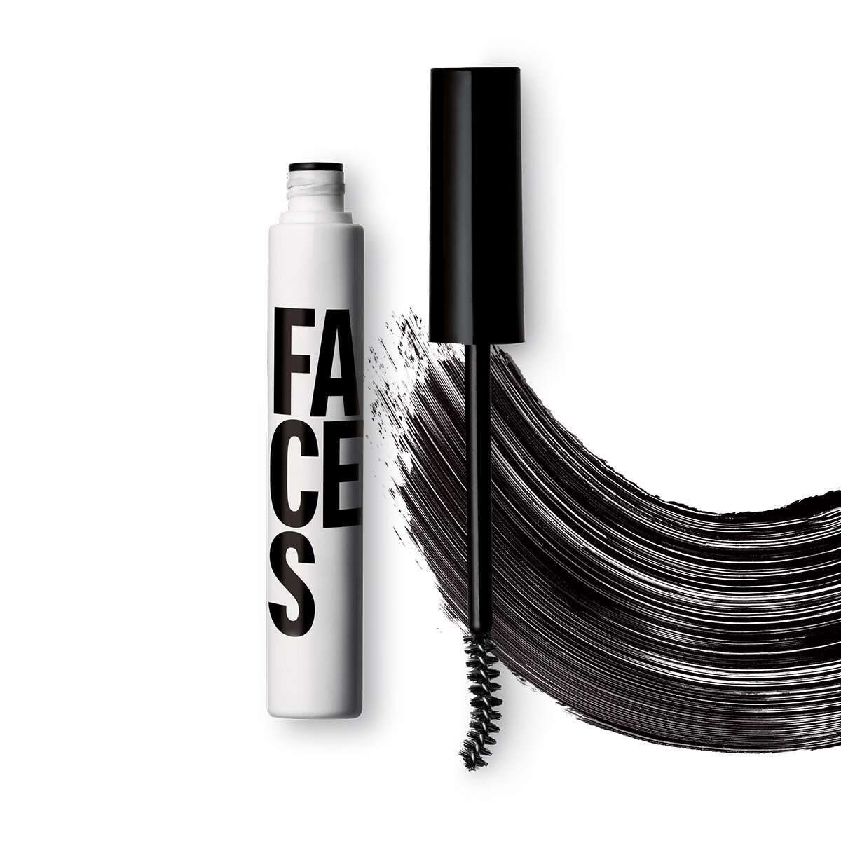 Mascara Mega Fantastica Preta Faces 7 Ml