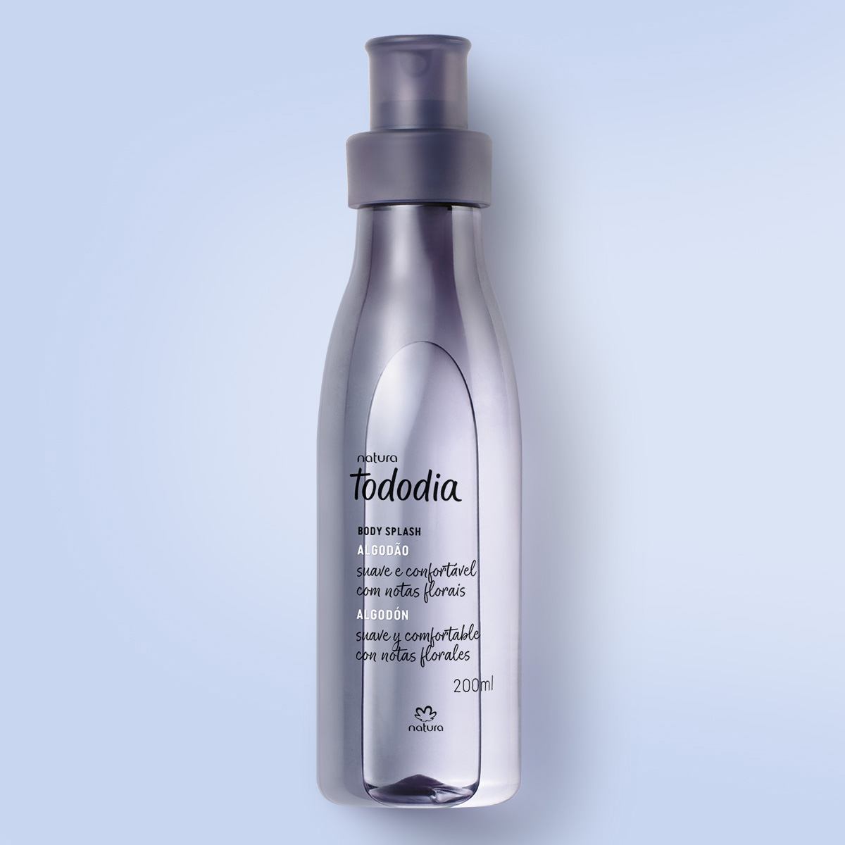 Experimente Body Splash Desodorante Colonia Tododia Algodao Feminino 200 Ml