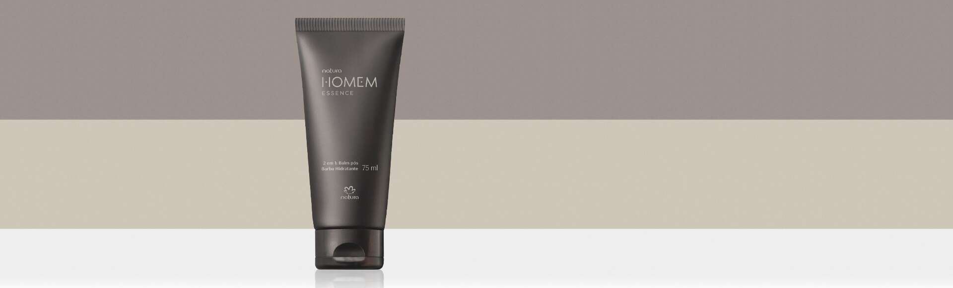 2 em 1 Balm Pós barba Hidratante Natura Homem Essence
