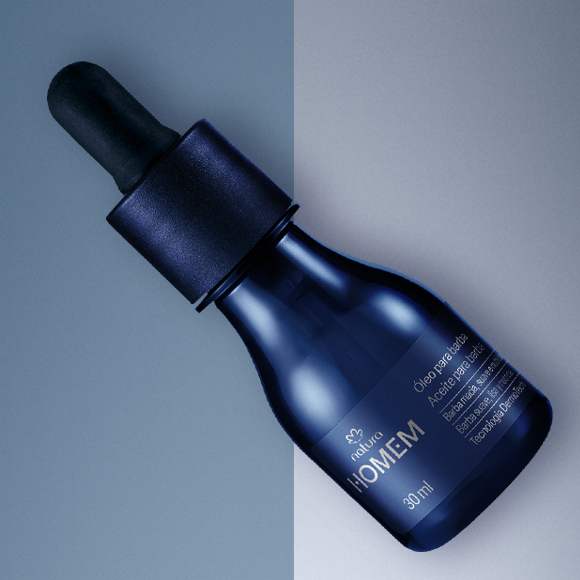 Óleo para Barba Natura Homem