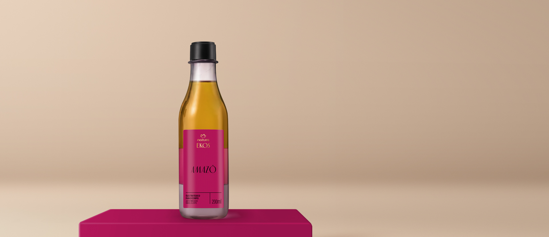 Óleo Trifásico Desodorante Corporal Ekos Amazô