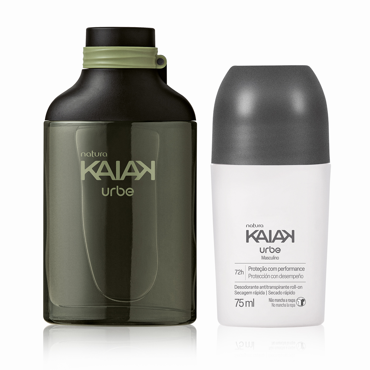 Kit Kaiak Urbe Masculino e Desodorante Roll-on (2 produtos)