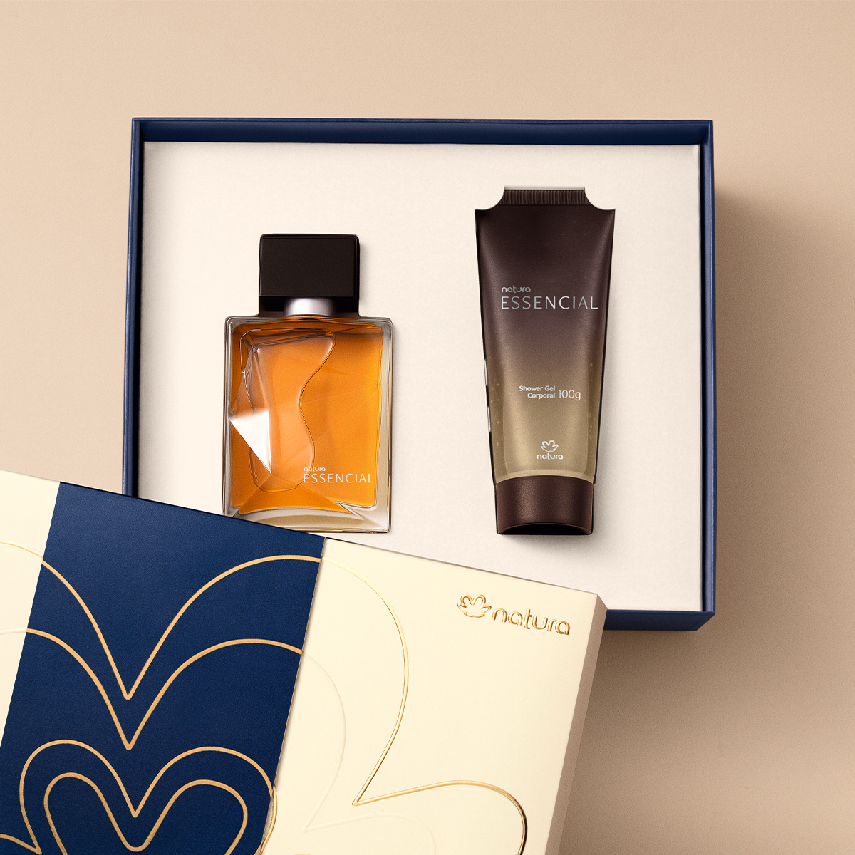 Presente Natura Essencial com Caixa (2 produtos)