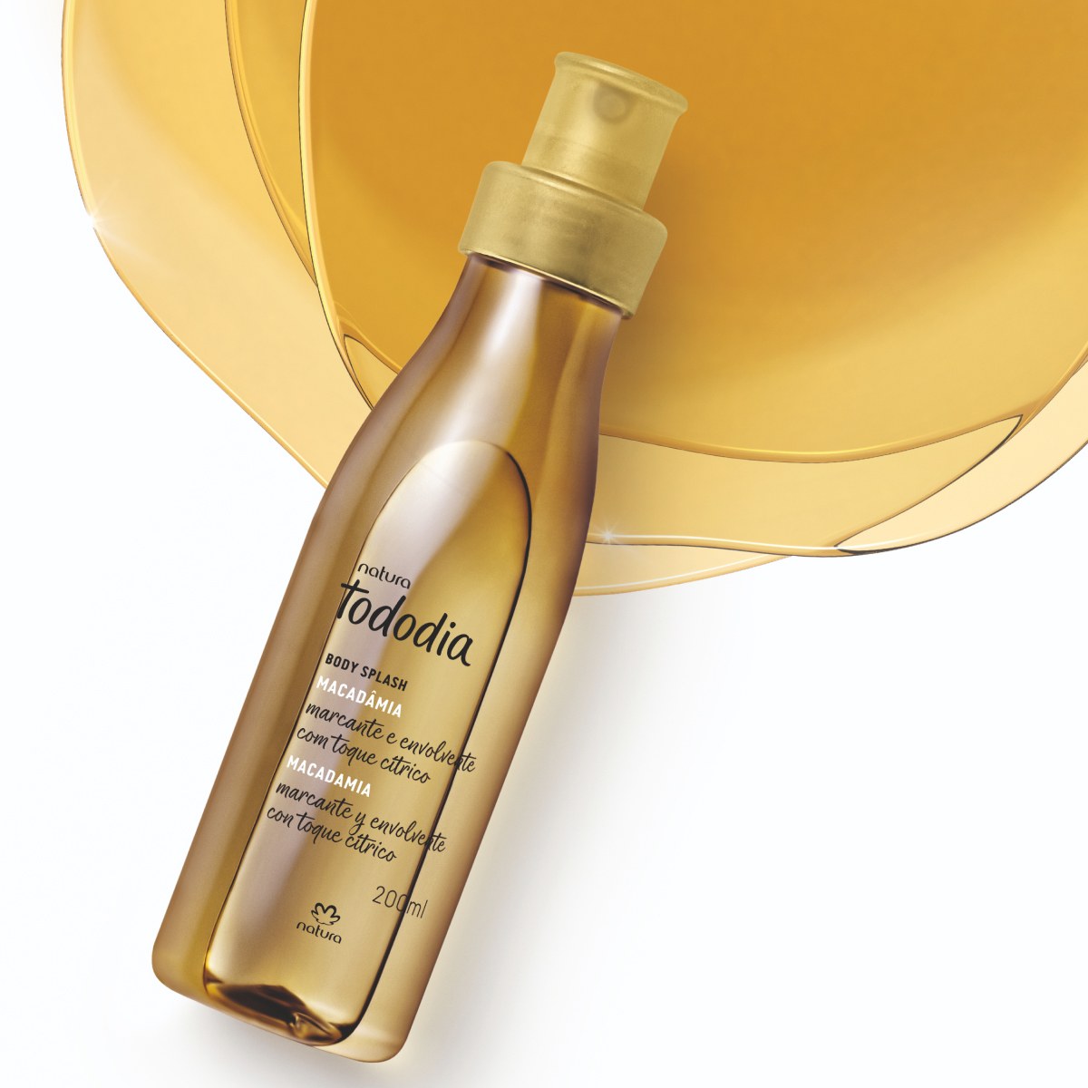 Body Splash Tododia Macadâmia 200 ml