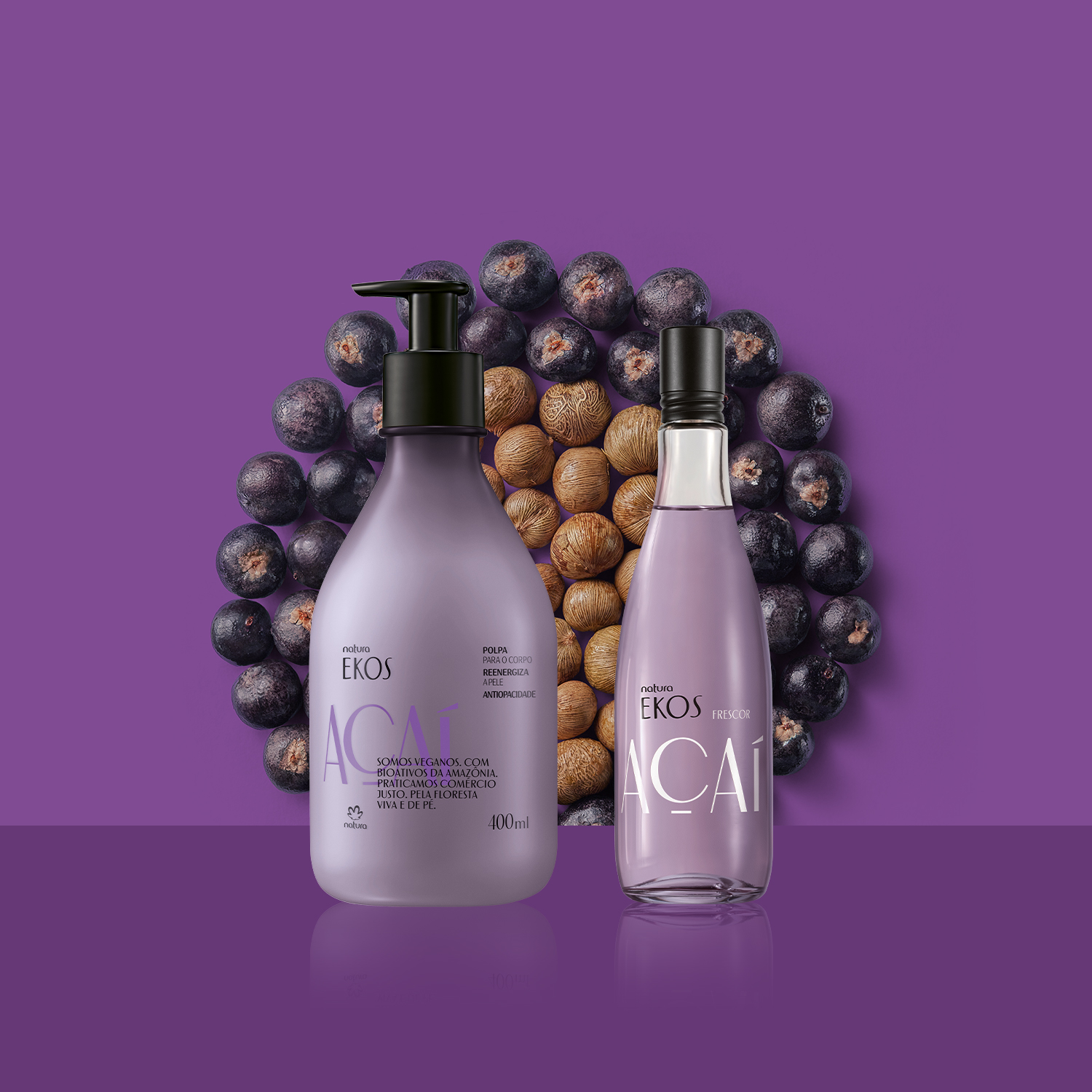 Kit Ekos Açaí Hidratante e Frescor (2 produtos)