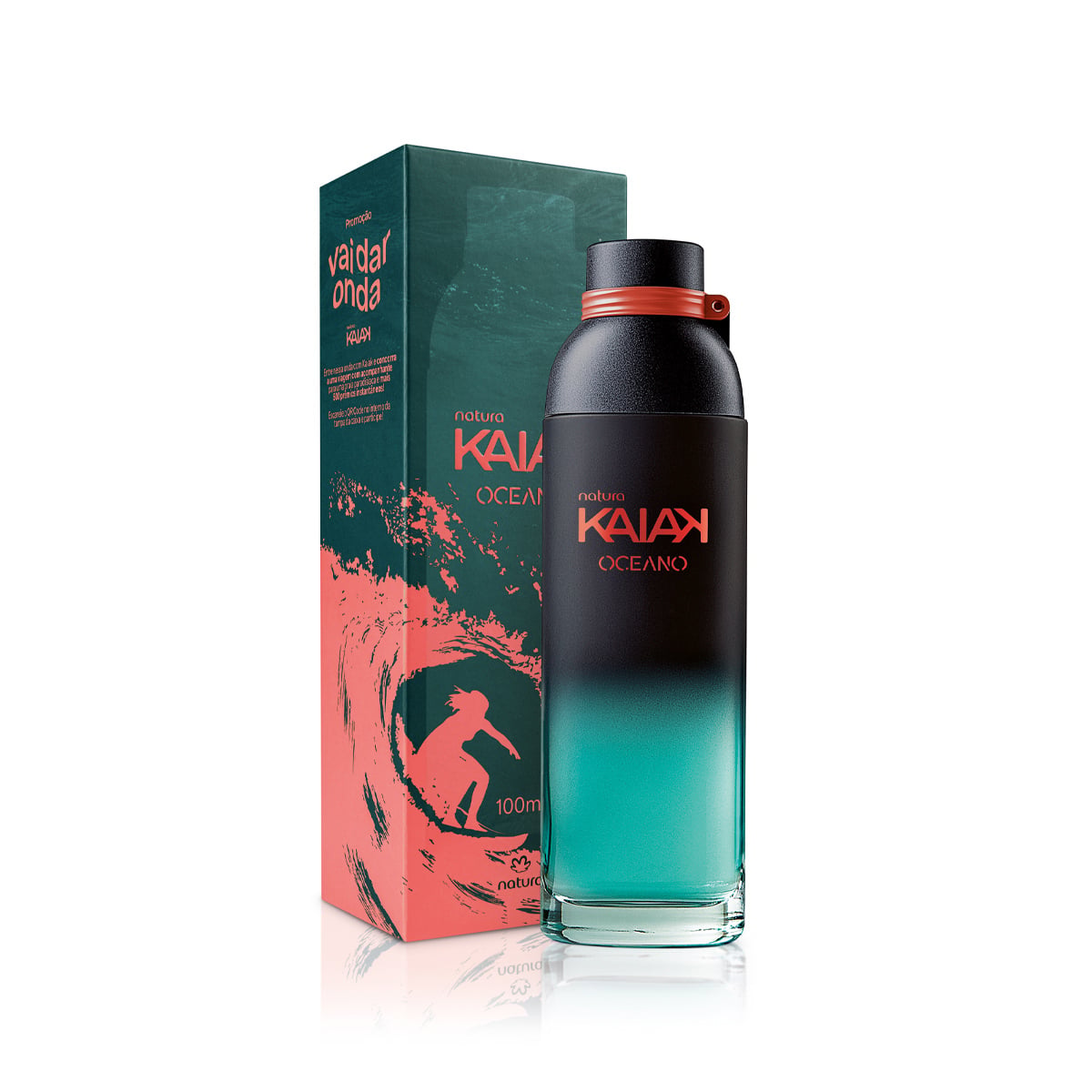 Desodorante Colônia Kaiak Oceano Feminino Promoção Vai Dar Onda 100 ml