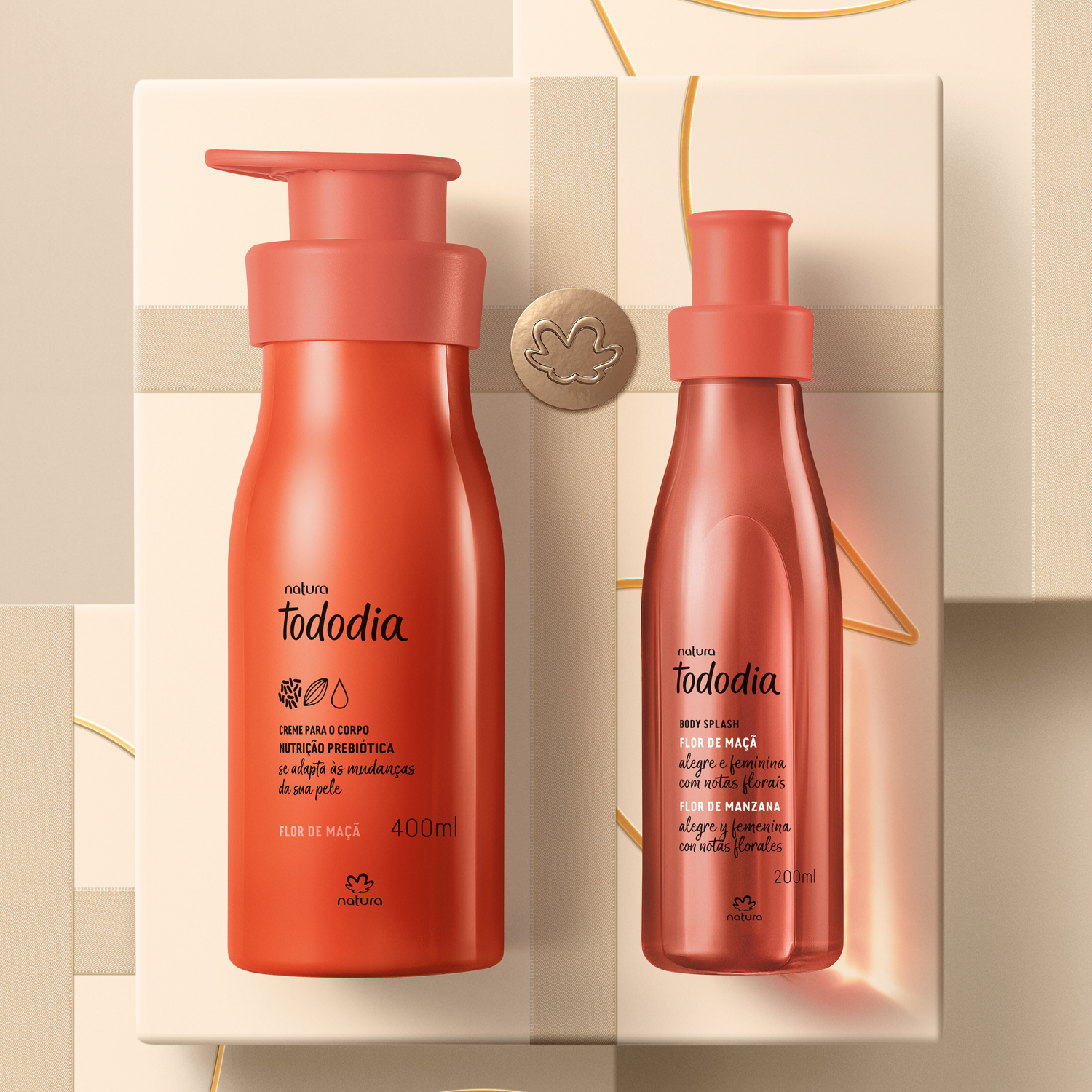 Presente Natura Tododia Flor de Maçã (2 produtos)