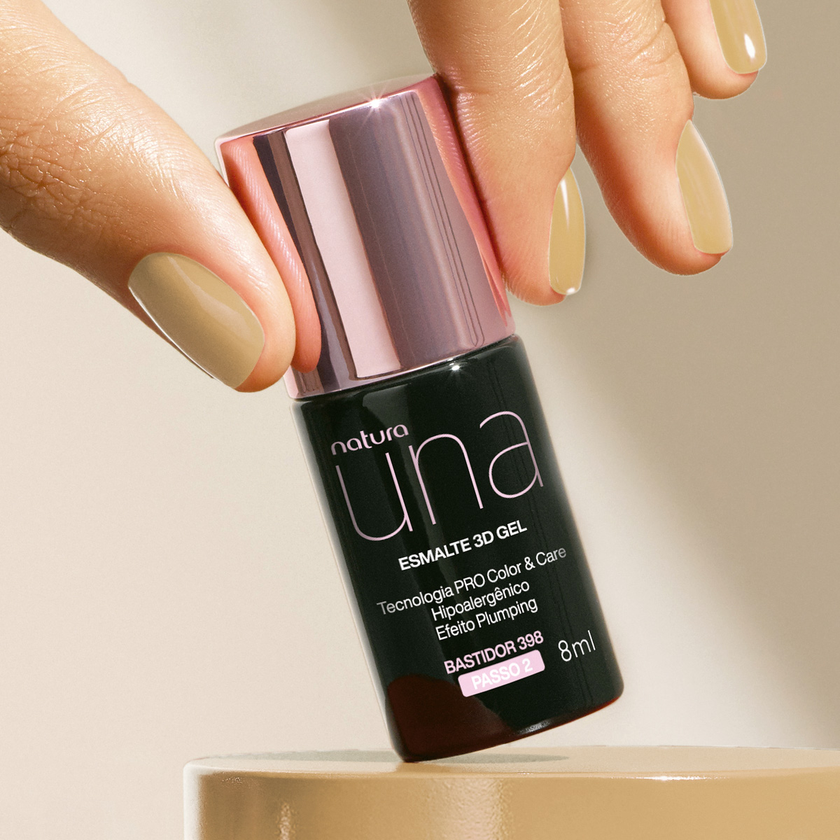 Top Coat 3D Gel Una