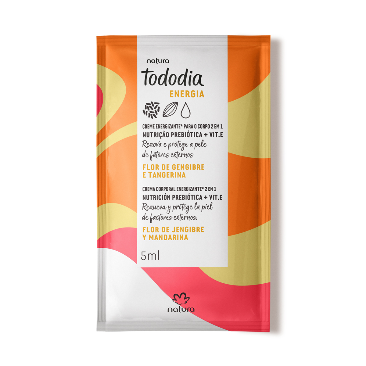 Amostra Hidratante Corporal Tododia Energia