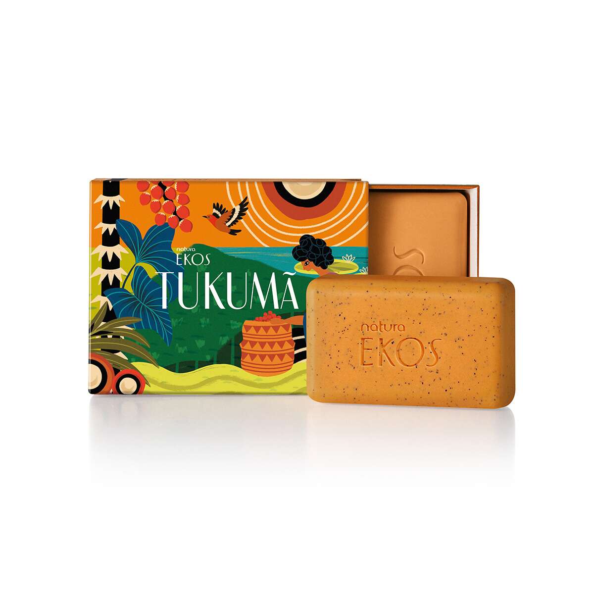 Sabonete em Barra Puro Vegetal Ekos Tukumã Edição Winny Tapajós 2 un de 100 g