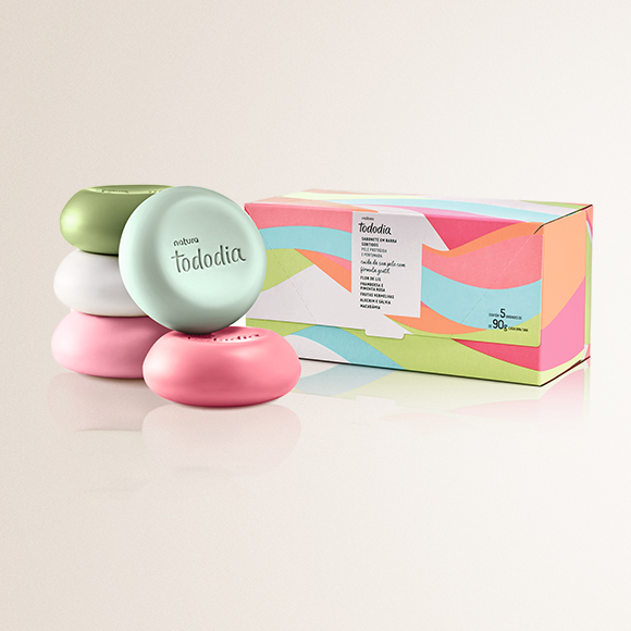 Sabonete em Barra Puro Vegetal Sortidos Tododia