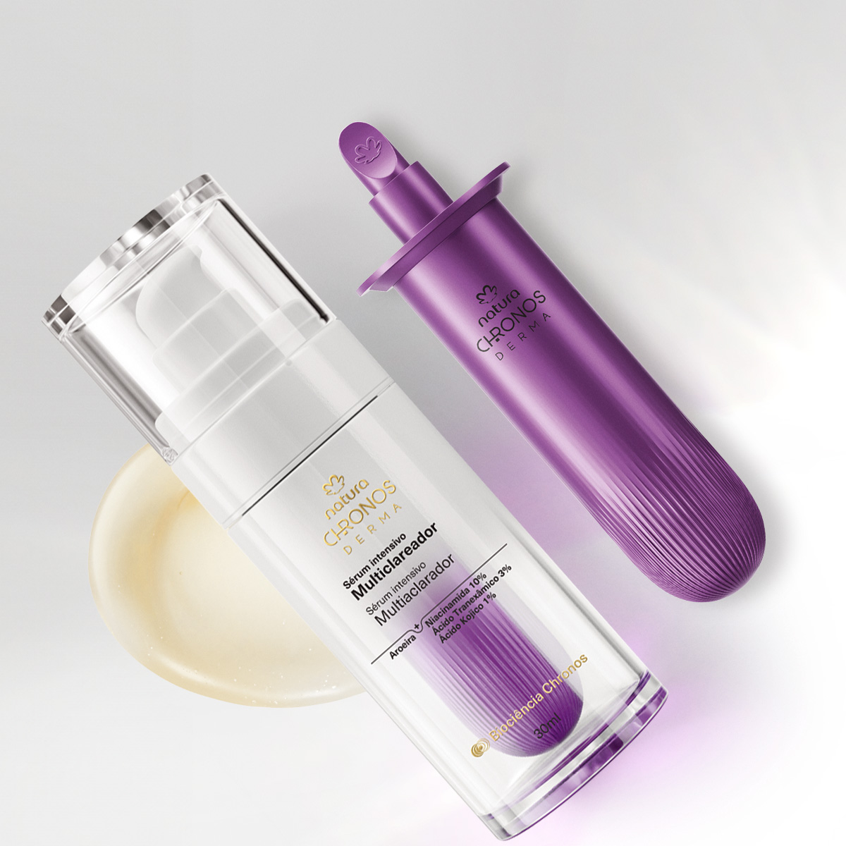 Kit Sérum Chronos Intensivo Multiclareador com Refil