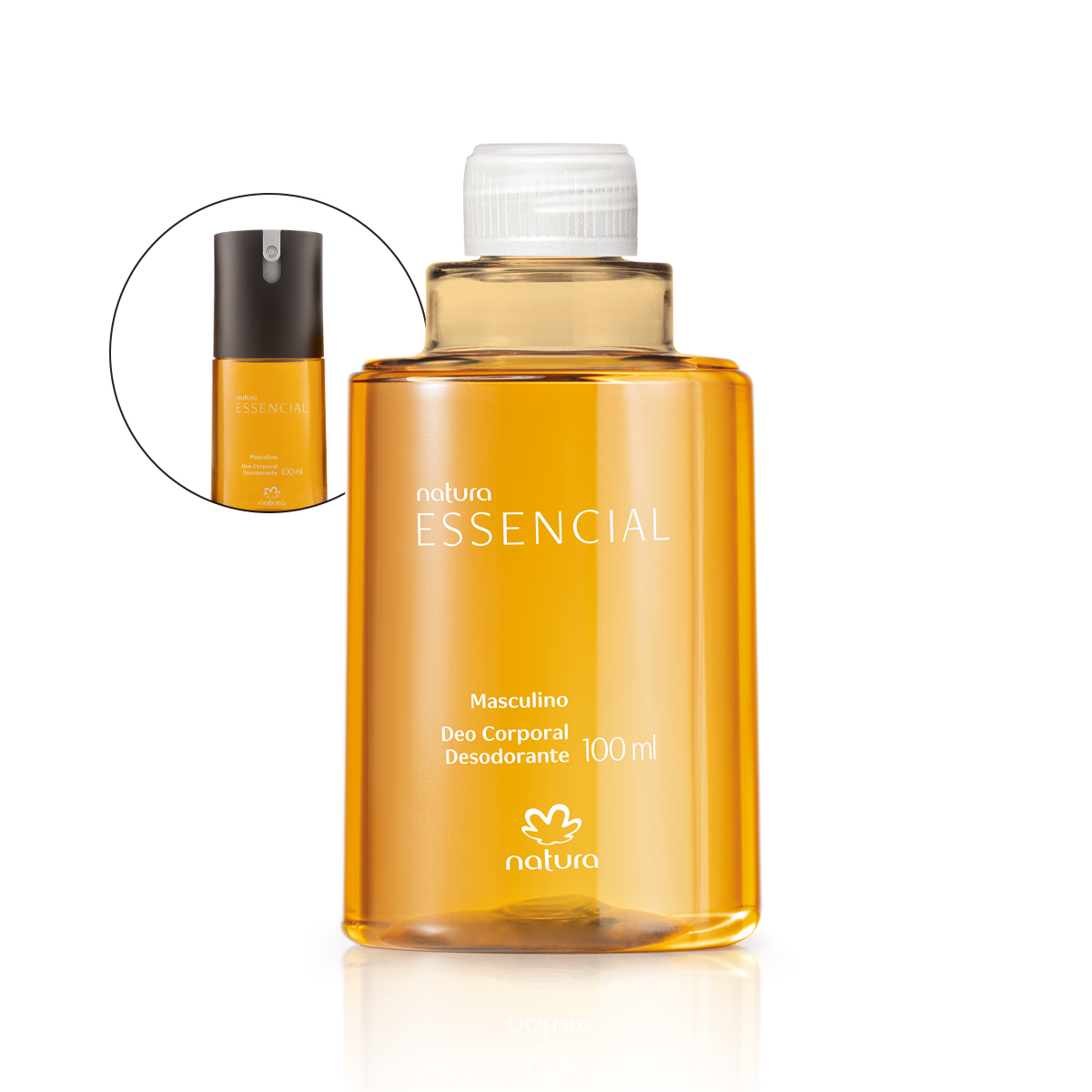 Refil Desodorante Corporal Essencial Masculino
