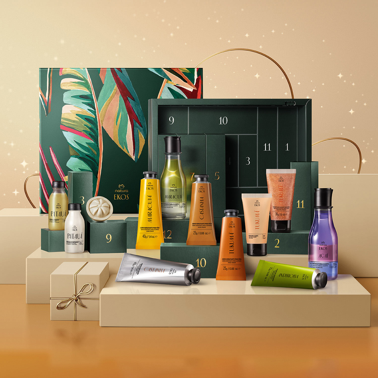 Presente Natura Ekos Encontro com a Amazônia (12 produtos)