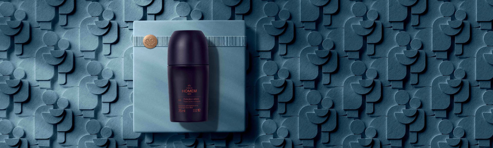 Desodorante Antitranspirante Roll-on Natura Homem Nós