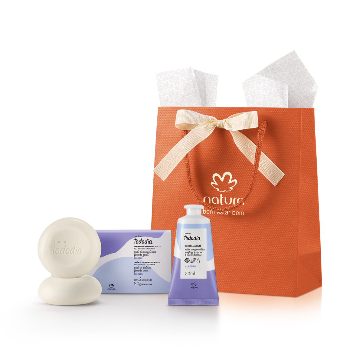 Presente Natura Tododia Algodão (2 produtos)
  