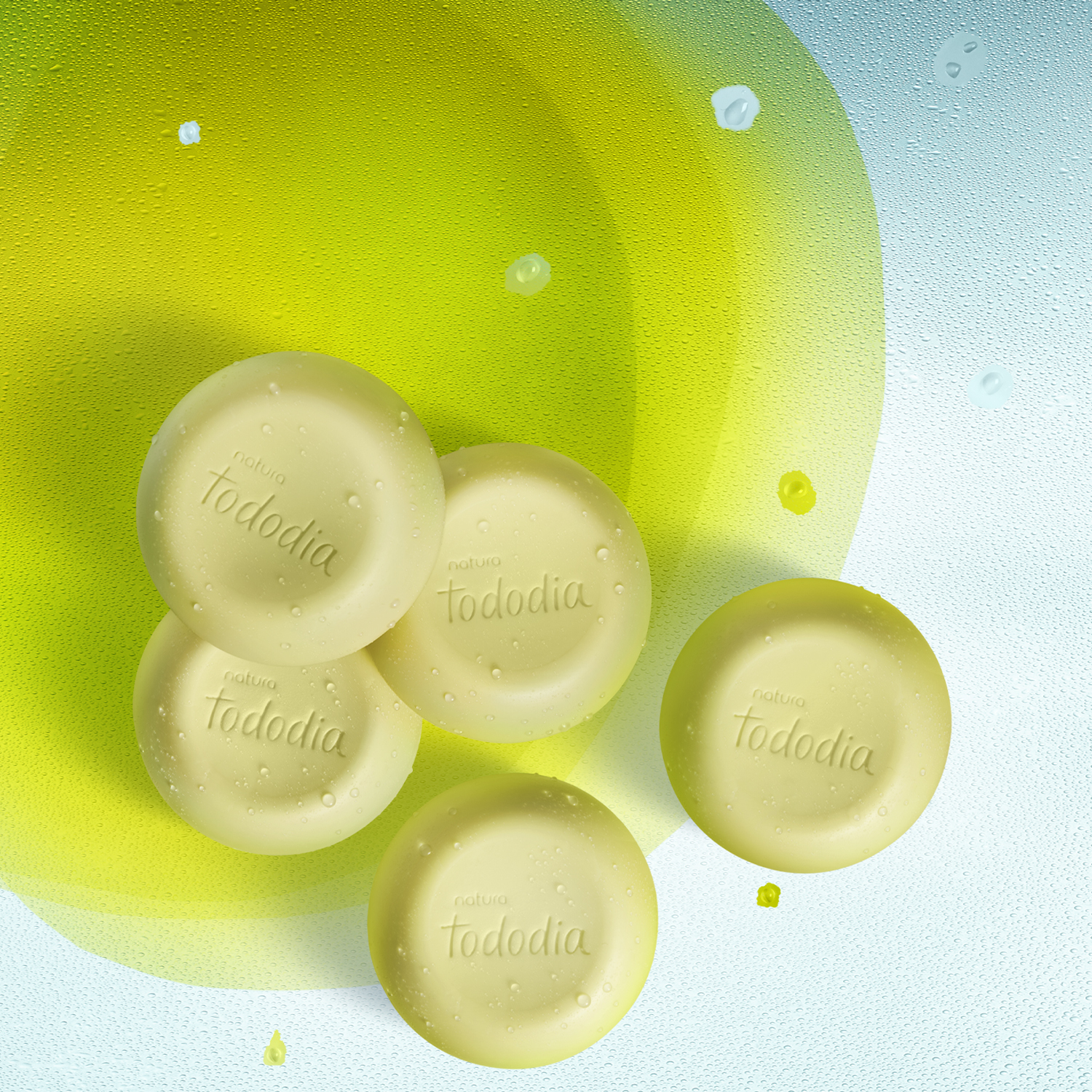 Sabonete Em Barra Puro Vegetal Tododia Capim Limão e Hortelã